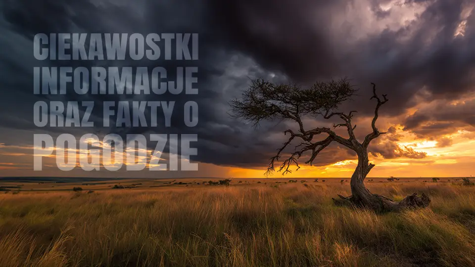 Ciekawostki o pogodzie, które zmienią Twoje spojrzenie na świat