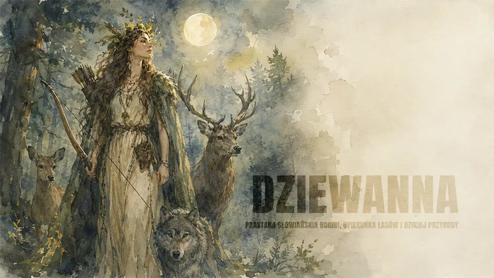 Dziewanna słowiańska bogini lasów, łowów i wolności