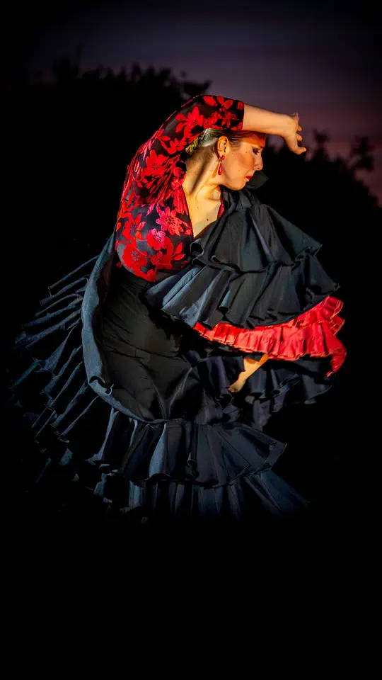 Flamenco, tancerka i artystka.