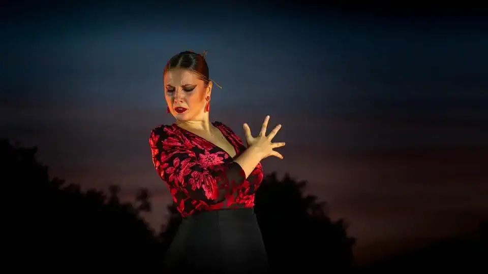 Tancerka flamenco.