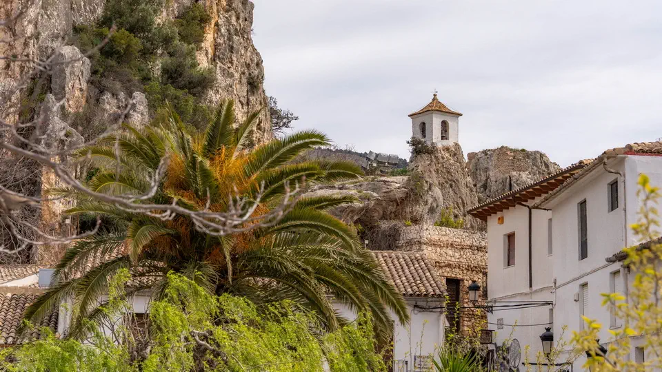 Guadalest na Costa Blanca w Hiszpanii.