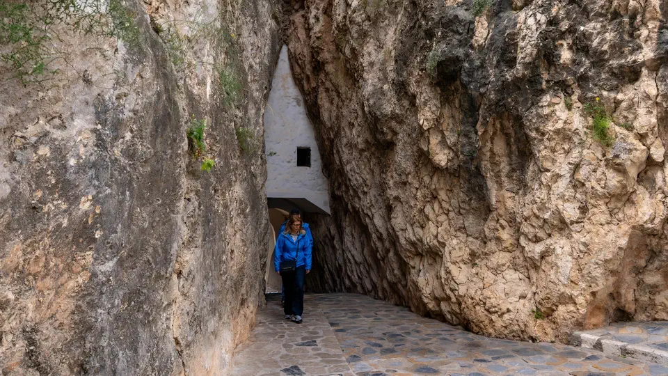 Guadalest na Costa Blanca w Hiszpanii.