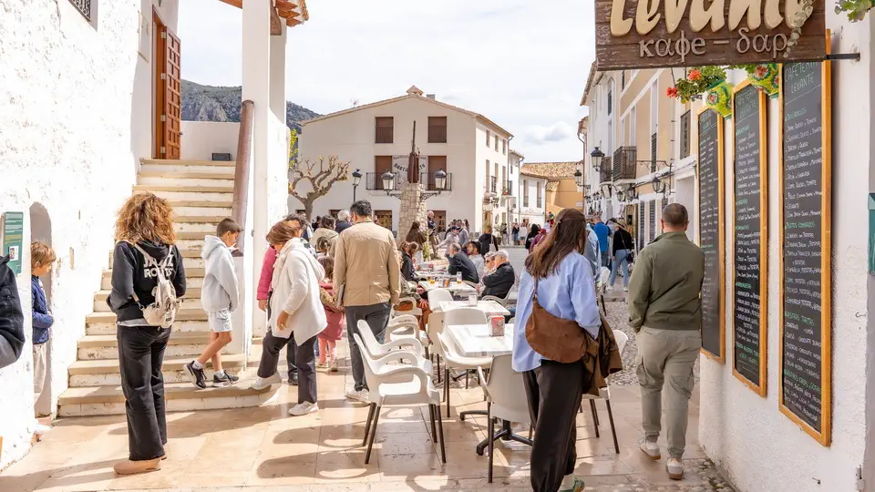 Guadalest na Costa Blanca w Hiszpanii.