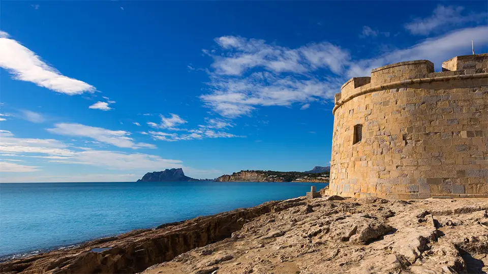 Miasteczka na Costa Blanca - Moraira na Costa Blanca.