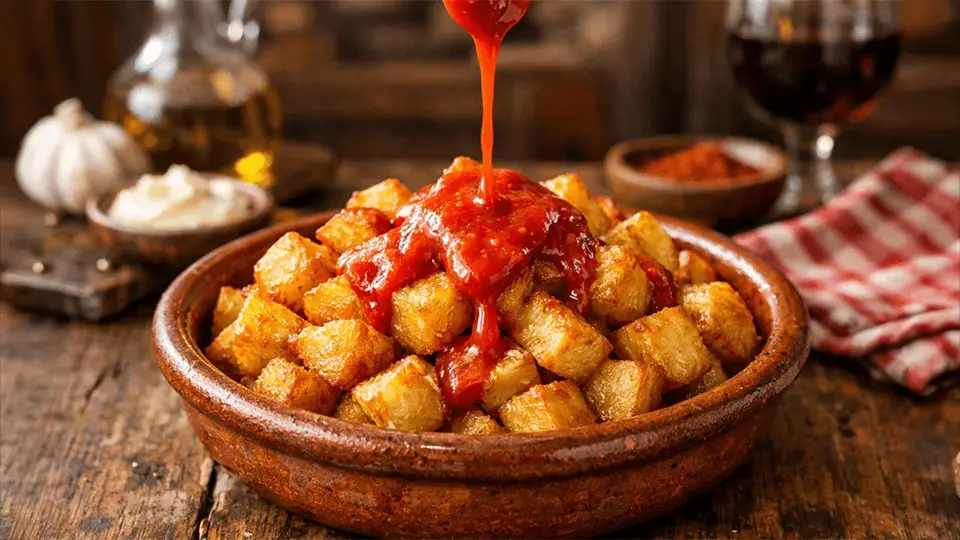 Patatas Bravas - Tapas AI.