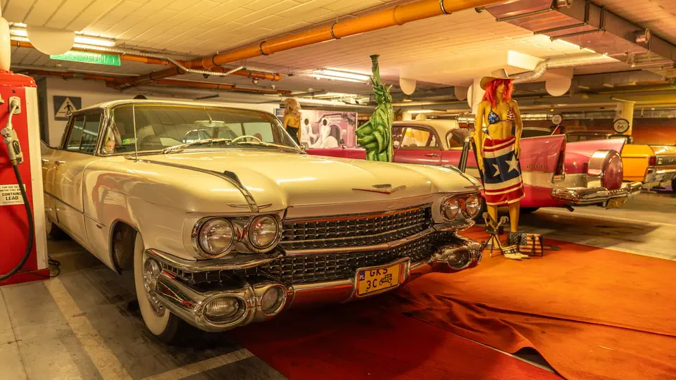 Muzeum American Old Cars w Kościerzynie na Kaszubach.