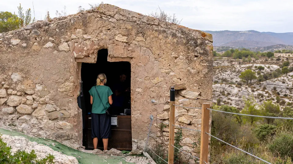 La Pasarela de Relleu kładka nad przepaścią niedaleko Alicante na Costa Blanca. Magdalena Kiżewska.