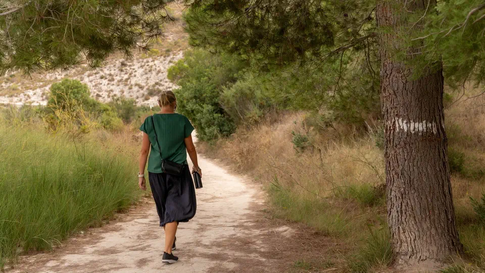 La Pasarela de Relleu kładka nad przepaścią niedaleko Alicante na Costa Blanca. Magdalena Kiżewska.