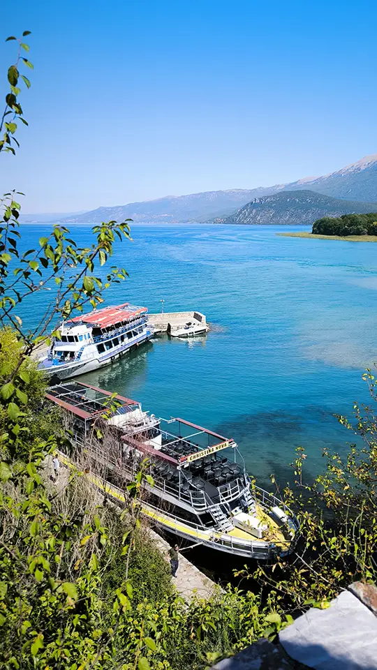 Macedonia Ochryda, jezioro Ochrydzkie.