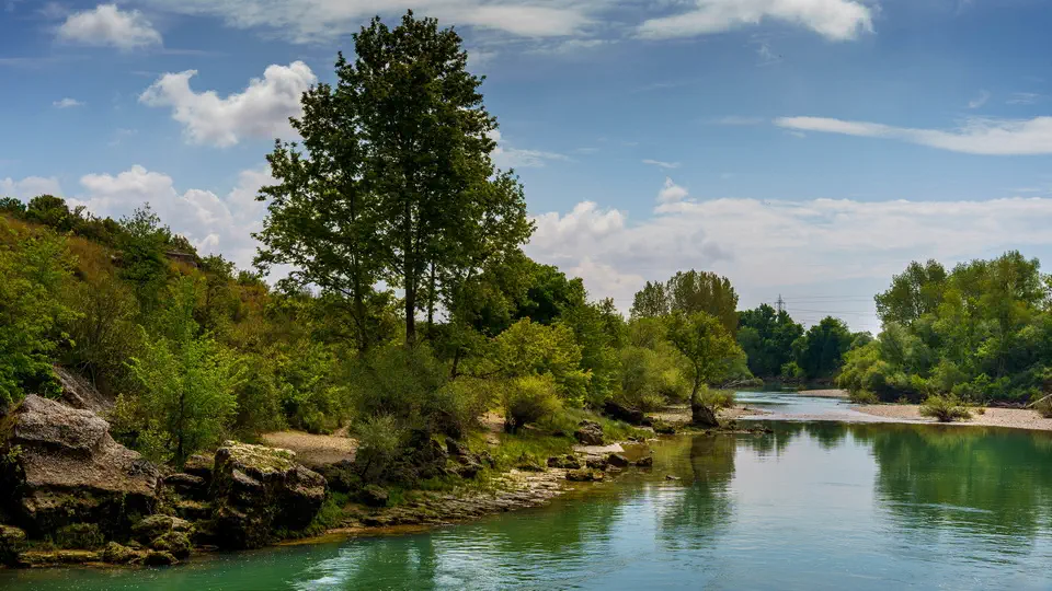 Wodospad Manavgat w Turcji niedaleko Side.