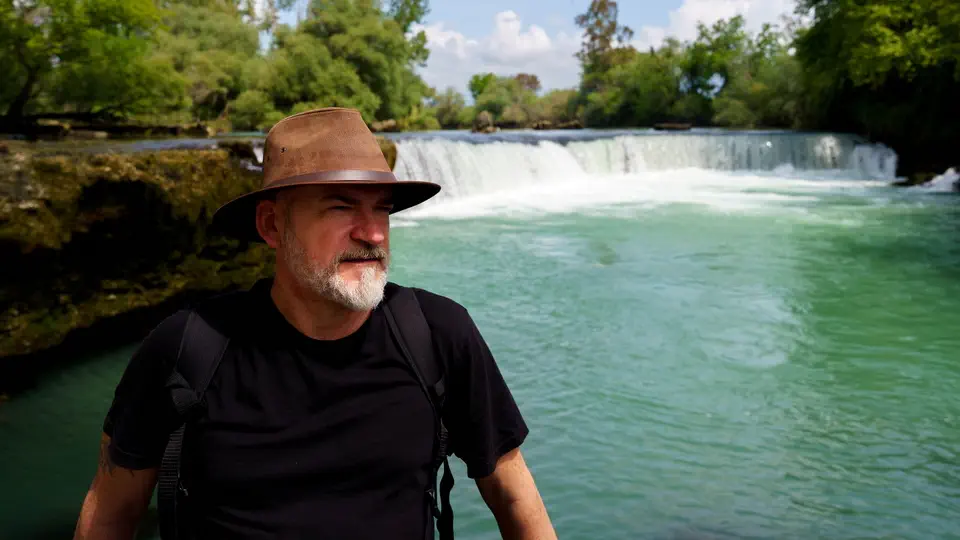 Wodospad Manavgat w Turcji niedaleko Side. Piotr Kiżewski.